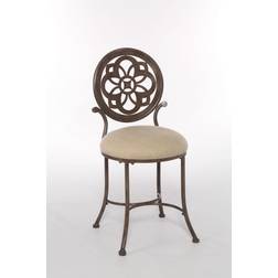 Hillsdale Furniture Marsala Gray with Rust Highlights Seating Stool