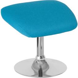 Flash Furniture Egg Series Aqua Foot Stool