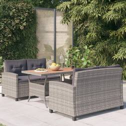 vidaXL 3-tlg. Poly Essgruppe
