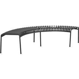 Hay Palissade Park Set of 2 Freestanding Anthracite Garden Bench