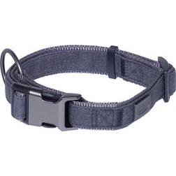 Nobby Halsband Linen Deluxe Svart Grå 45–65 cm 32 mm