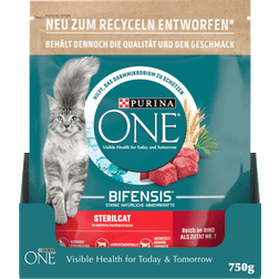 Purina ONE Sterilcat Tørfoder Med Oksekød 55.93 DKK/1 kg 0.75kg