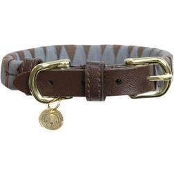 Kentucky Dogwear Collier Dog Collar Triangle - Marron - Jaune - M/L