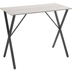 Homcom Modern White Table de bar 60x120cm