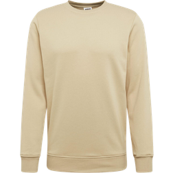 Urban Classics Basic Terry Crewneck Sweatshirt - Concrete