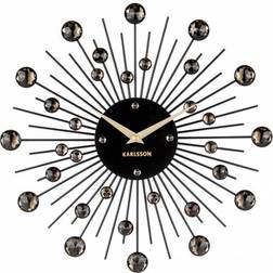 Karlsson Sunburst Crystal Horloge murale 30cm