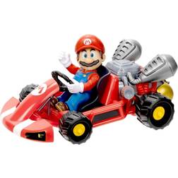 Nintendo Super Mario Movie Pull Back Racer with figure Mario