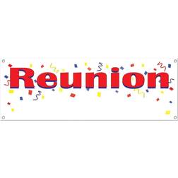 Beistle 57517 Reunion Sign Banner, Pack Of 12