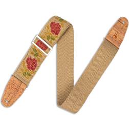 Levy's Leathers MH8P-009 Natural Hemp Webbing w Cork Ends 2 inch