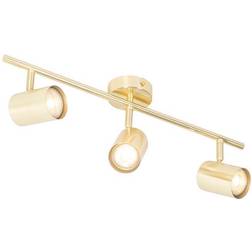 QAZQA Jeana Brass Ceiling Flush Light