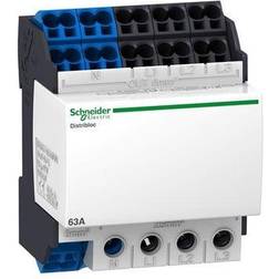 Schneider Electric Distributionsblok 63A 4P bund tilgang