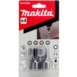 Makita Socket nøglesæt B-57554; 4 stk