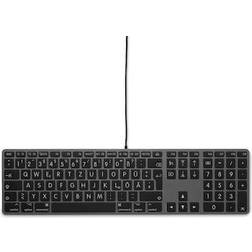 LMP USB Tastatur BIG mit Zahlenblock space grey DE