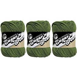 Lily Sugar n Cream The Original Yarn Sage Green 2.5oz71g Medium Cotton