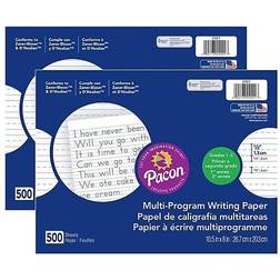 PaconÂ® Multi-Program Handwriting Paper, 1/2" Per 2