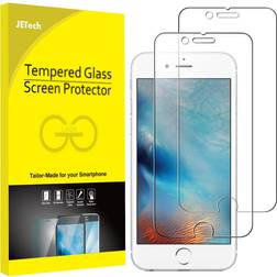 JeTech JETech Screen Protector for iPhone 6 Plus and iPhone 6s Plus, 5.5-Inch, Tempered Glass Film, 2-Pack