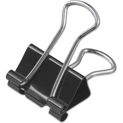 Universal UNV10200VP3 Binder Small Clips, Black & Silver