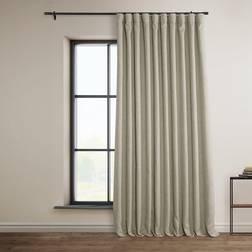 Exclusive Fabrics & Furnishings HPD Half Price Drapes Extra Wide Linen