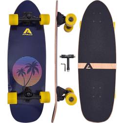 Apollo Midi Longboard Surfskate Pro Miami Sunset