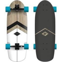 Hydroponic Surf Skate Rounded Complete 30" Classic 3.0 White