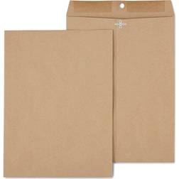 Staples Clasp & Moistenable Glue #10 Catalog Envelope 9' x 12' Natural Brown 100/Box (ST19964-CC) 884781