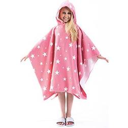 Dreamscene Star Kids Hooded Towel Poncho