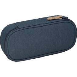 Beckmann Oval Pencil Case Blue