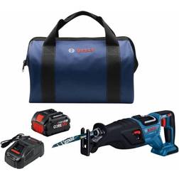 Bosch Profactor 18V 1-1/8-Inch Reciprocating Saw Kit w/ 8.0 Ah Battery Blue