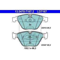 ATE Ceramic 13.0470-7167.2 Préparé Pour Indicateur D'usure Exclu BMW 5 Berline 7, 5 Touring