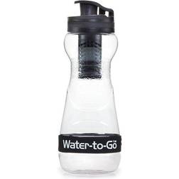 WatertoGo Trinkflasche, 50 cl, Schwarz