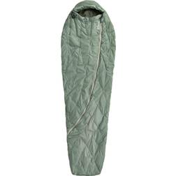 Jack Wolfskin Athmos Down 5 195cm Sleeping Bag, grøn Left Zipper 2023 Dunsoveposer