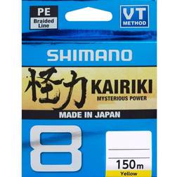Shimano Fishing Kairiki 8 150 Line Yellow 0.160mm