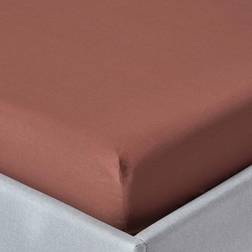 Homescapes Chocolate Egyptian Fitted Thread Bed Sheet Brown