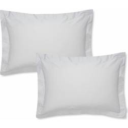 Bianca Cotton Sateen 400 Thread Count Pillow Case Grey