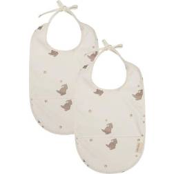 That's Mine Bees and Bears Olli Bib 2-pack