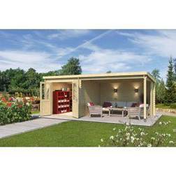 Lasita Saint Raul-Log Cabin Wooden Garden Summerhouse 28mm (Building Area )