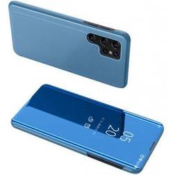 Skal-man Samsung Galaxy S23 Ultra Fodral View Cover Blå