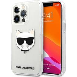 Karl Lagerfeld KLHCP13XCTR iPhone 13 Pro Max hardcase Choupette Head Genomskinlig