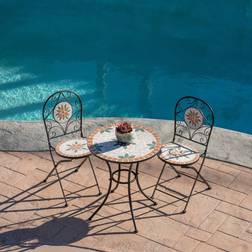 Alpine Corporation Jfh918A Garden Bistro Set