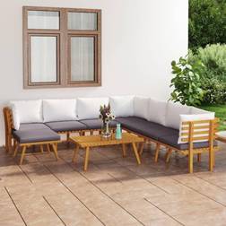 vidaXL 9-tlg. Lounge-Set