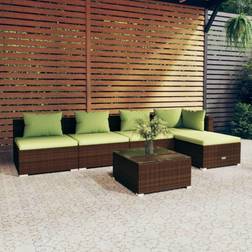 vidaXL 6 Outdoor Lounge Set