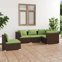 vidaXL 5 Piece Outdoor Lounge Set