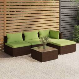 vidaXL 5 Piece Outdoor Lounge Set