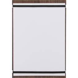Securit Walnut Tablet Menuholder A4