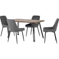 SECONIQUE Quebec Wave Edge Dining Set