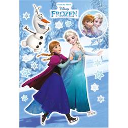 Komar Stickers Géant Disney Anna Et Elsa 50 x 70 cm