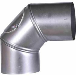 Firefix Firefix Rauchrohrbogen silbern Ø 120 mm
