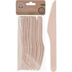 Harald Nyborg Eco Engångsbestick Kniv 20-Pack Trä