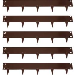 Sunnydaze 42-Inch Metal Landscape Edging Border Edge Flower