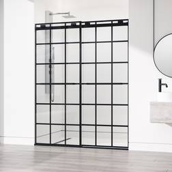 Vigo Houston 56 to 60 H Sliding Frameless Shower